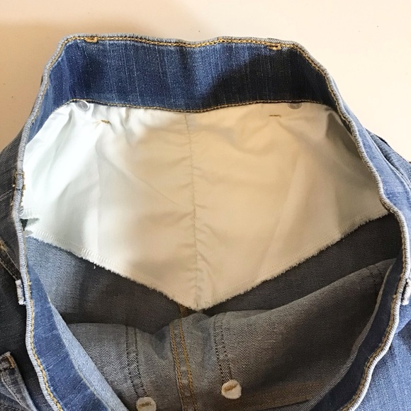 Spanx Medium Seamed-Front Wide Leg Jeans High Rise Stretch Slimming Women’s - Picture 6 of 9